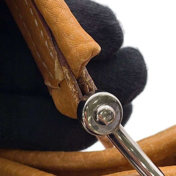 HERMES Manille de Shoulder Ardennes Leather Natural - Picture 8 of 16